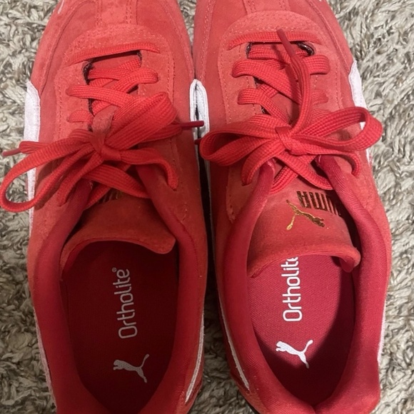 Puma speedcat OG sneakers Red/white sz 9 usa - Picture 4 of 8